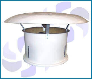 Exaustor axial com transmissão